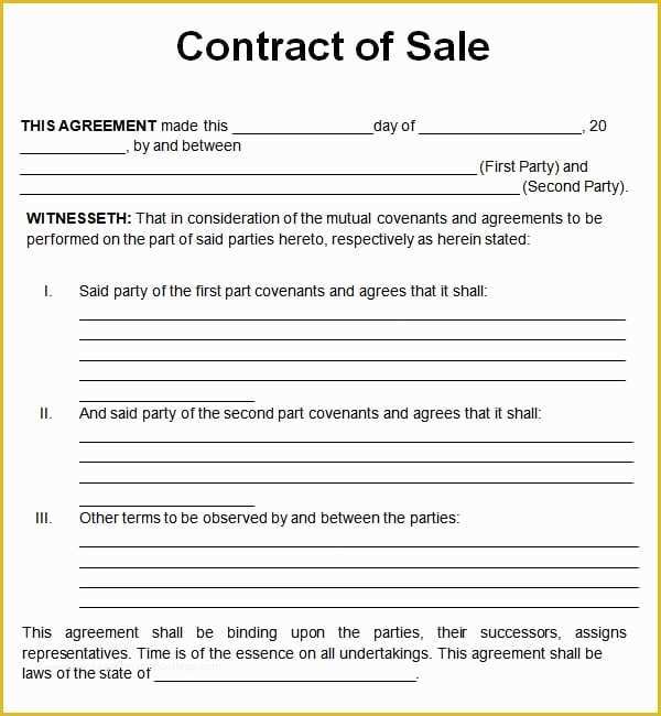 Free Auto Sale Contract Template Of top 5 Resources to Get Free Sales Contract Templates