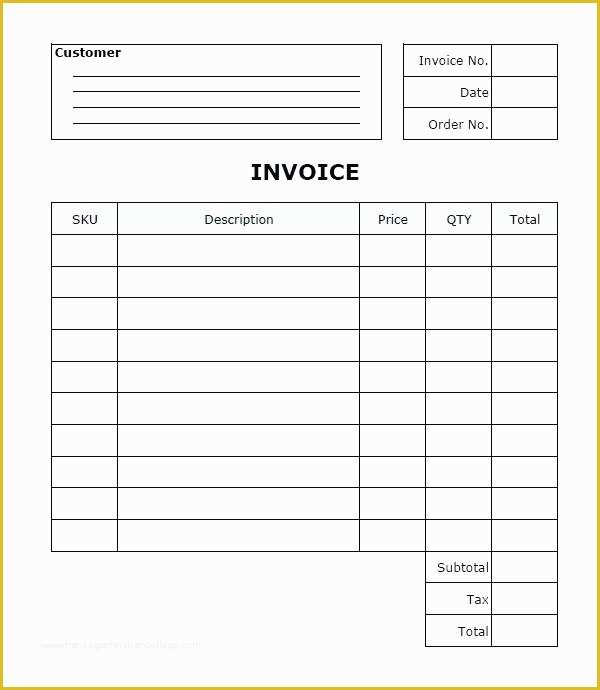 Free Auto Shop Receipt Template Of Shop Invoice Template Free Auto Shop Invoice Template