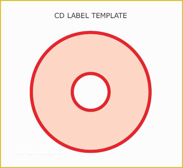 Free Avery Cd Label Templates Of Easy Cd Labels Template to Pin On Pinterest