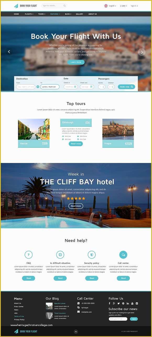 Free Aviation Website Templates Of Book Your Flight Booking Template Website Templates On
