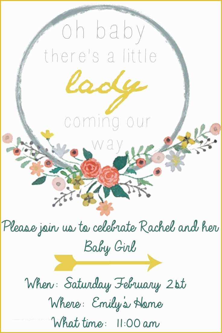 Free Baby Announcement Templates Of 1000 Ideas About Baby Shower Templates On Pinterest