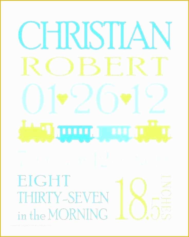 Free Baby Announcement Templates Of Baby Announcement Poster Template