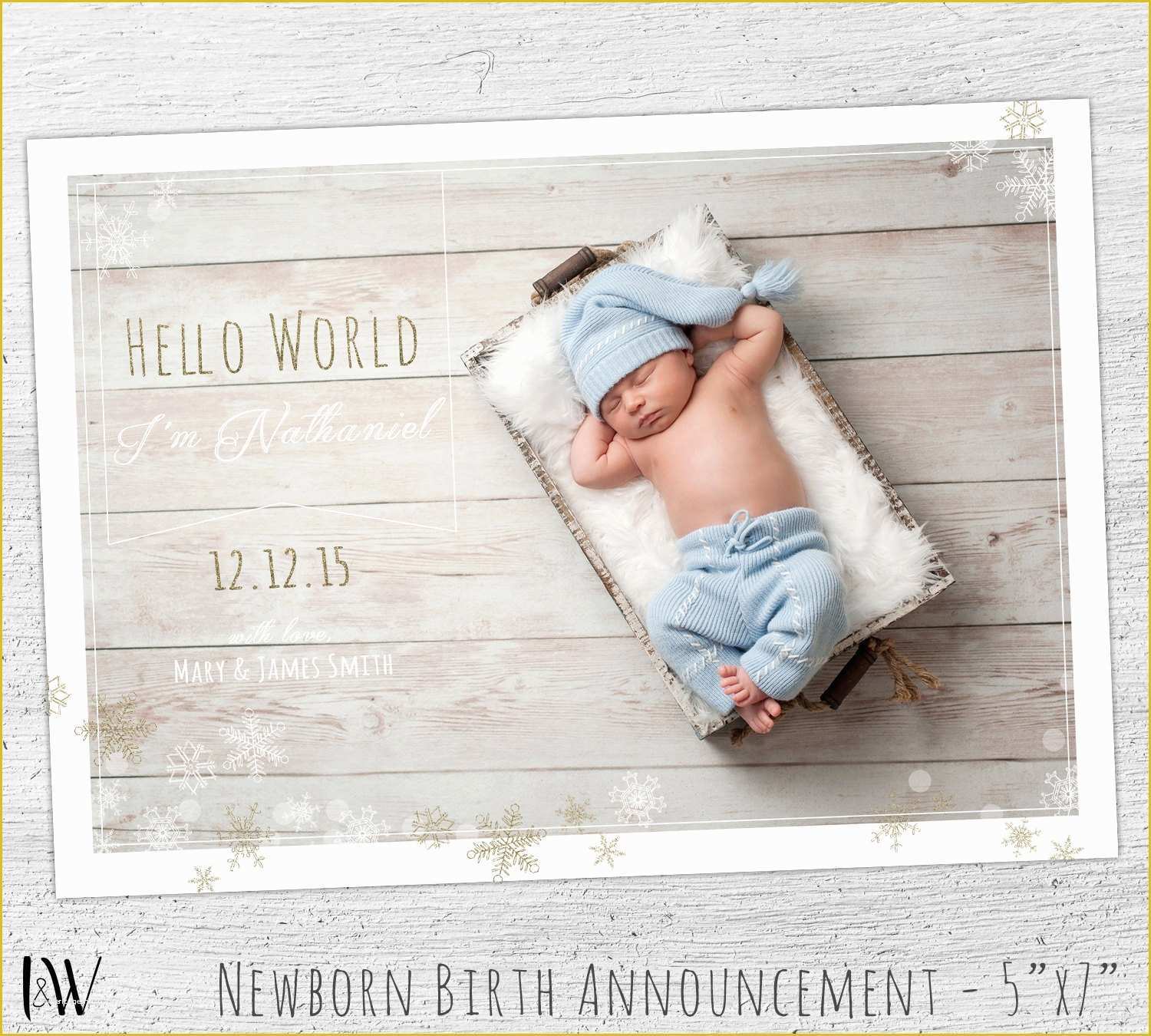 Free Baby Announcement Templates Of Birth Announcement Template Baby Boy Birth Announcement
