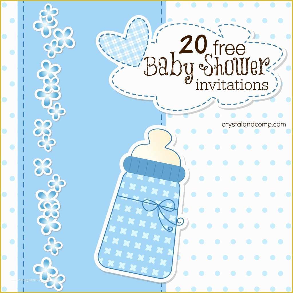 Free Baby Announcement Templates Of Printable Baby Shower Invitations
