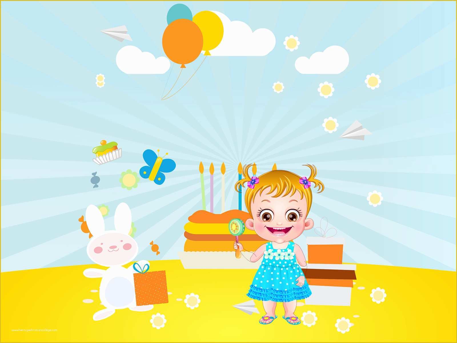 Free Baby Powerpoint Templates Backgrounds Of Baby Hazel Birthday Backgrounds
