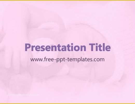 Free Baby Powerpoint Templates Backgrounds Of Baby Ppt Template