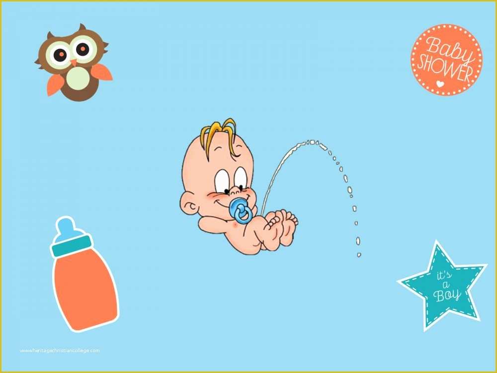 Free Baby Powerpoint Templates Backgrounds Of Cute Baby is Peeing Backgrounds Beauty Blue Red