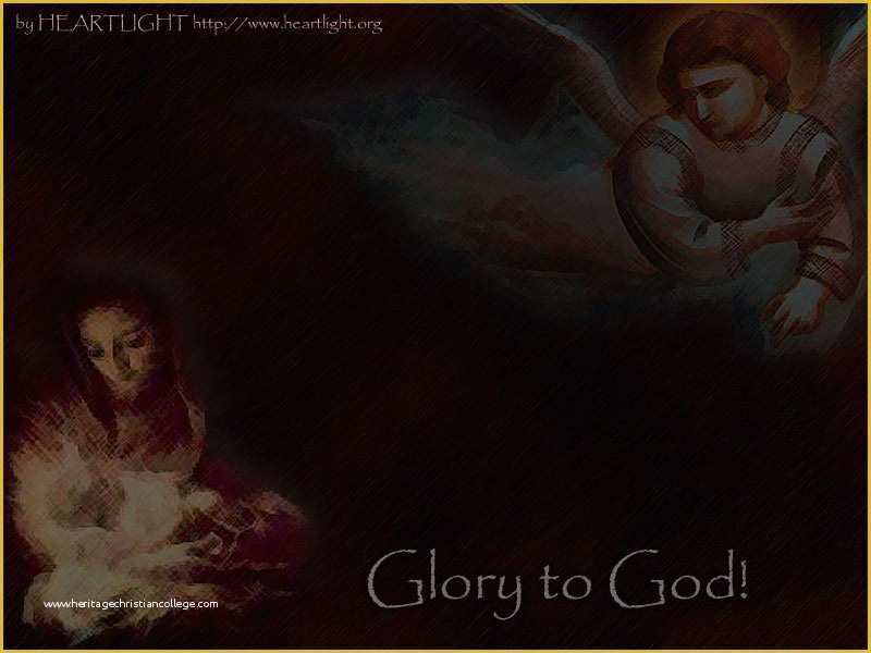 Free Baby Powerpoint Templates Backgrounds Of Powerpoint Background Of Glory to God — Heartlight