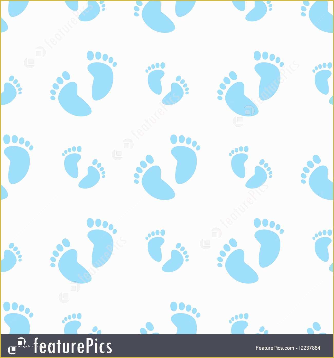 Free Baby Powerpoint Templates Backgrounds Of Seamless Baby Feet Background Boy