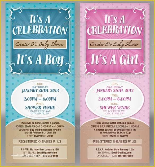 Free Baby Shower Invitation Templates for Word Of 39 Baby Shower Invitation Templates Psd Vector Eps Ai