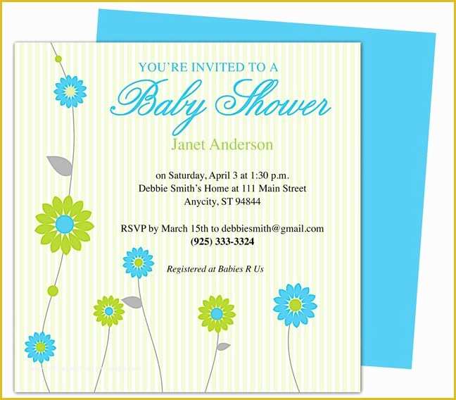 Free Baby Shower Invitation Templates for Word Of 42 Best Images About Baby Shower Invitation Templates On