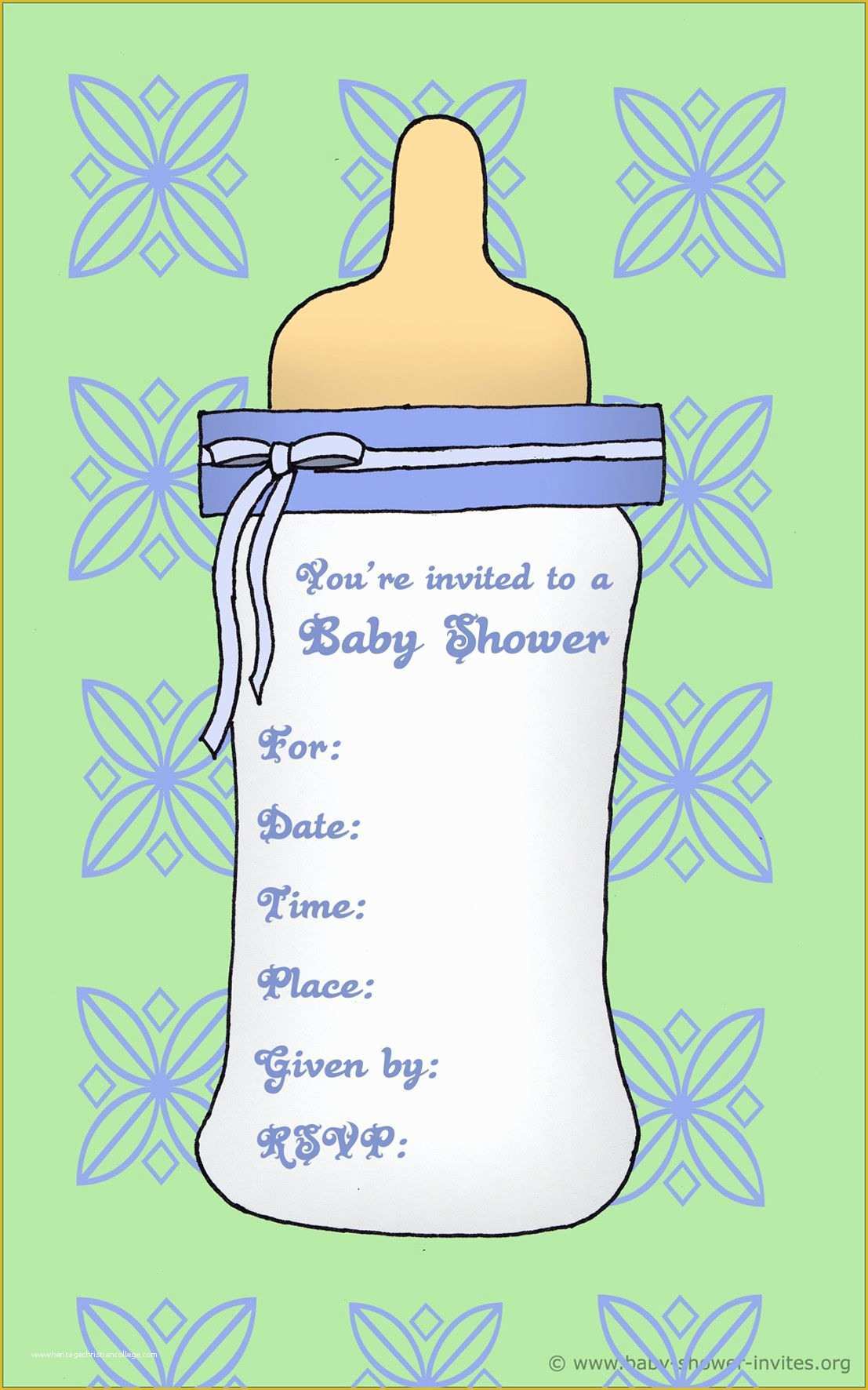 Free Baby Shower Invitation Templates for Word Of Free Baby Invitation Template Free Baby Shower