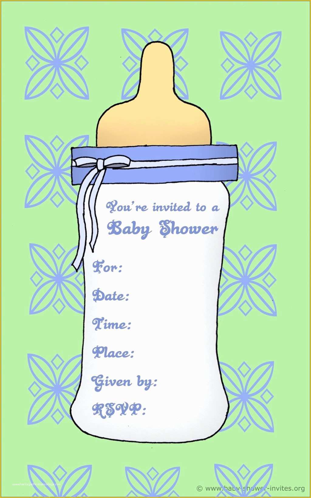 Free Baby Shower Invitation Templates Microsoft Word Of Baby Shower Word Template Free Invitation