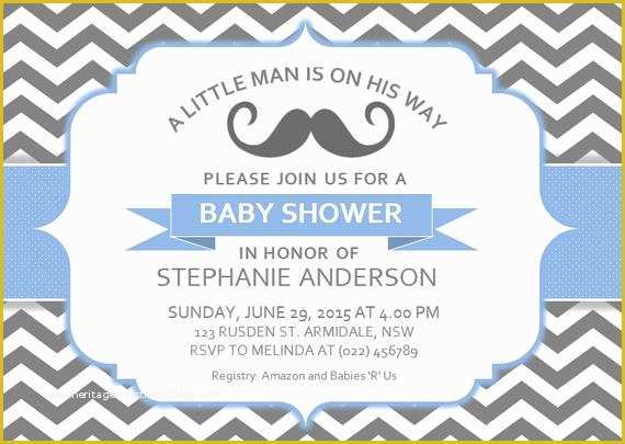 Free Baby Shower Invitation Templates Microsoft Word Of Diy Printable Ms Word Baby Shower Invitation Template by