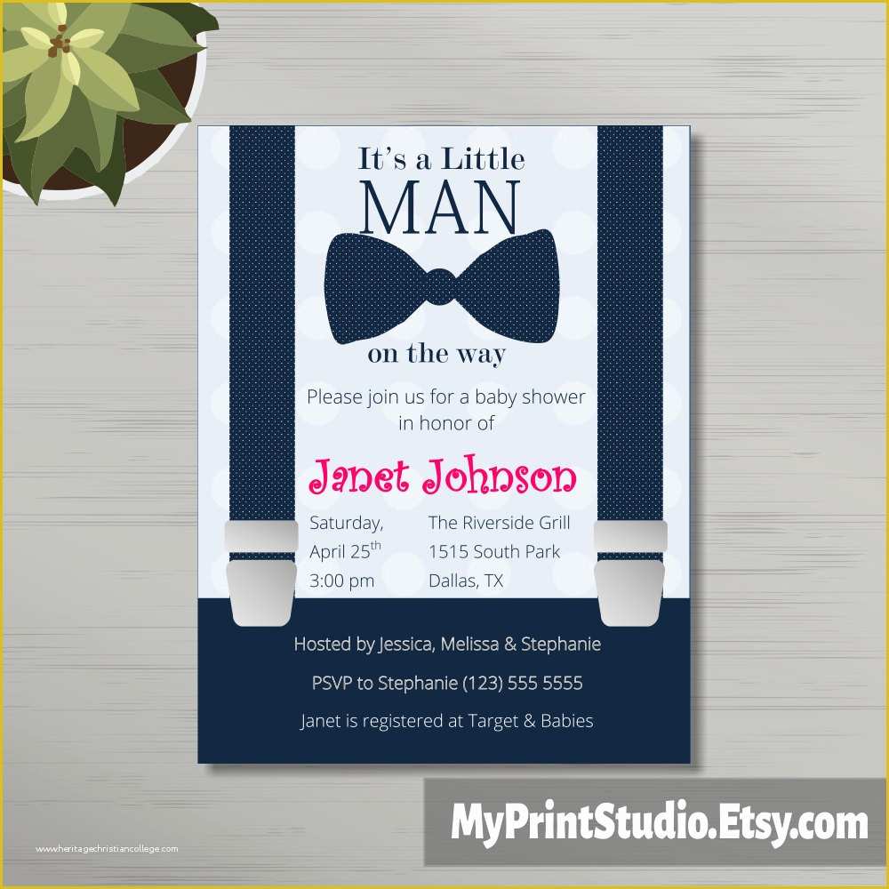 Free Baby Shower Invitation Templates Microsoft Word Of Printable Baby Boy Shower Invitation Template In Ms Word