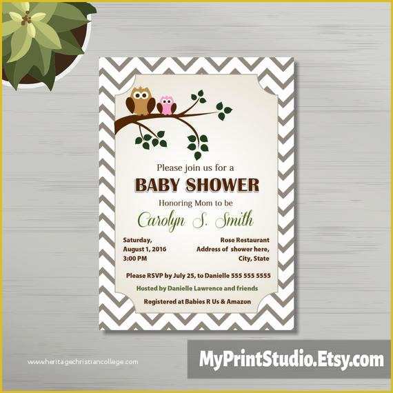 Free Baby Shower Invitation Templates Microsoft Word Of Printable Baby Shower Invitation Template In Ms Word Boy Girl