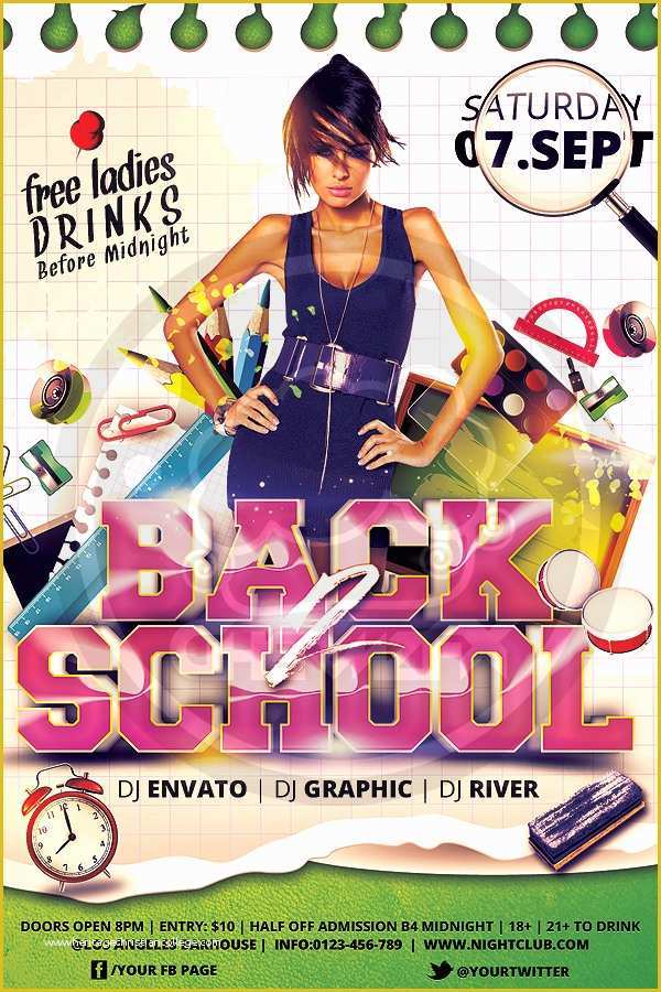 Free Back to School Flyer Template Of Back to School Flyer Template by Koza30 On Deviantart