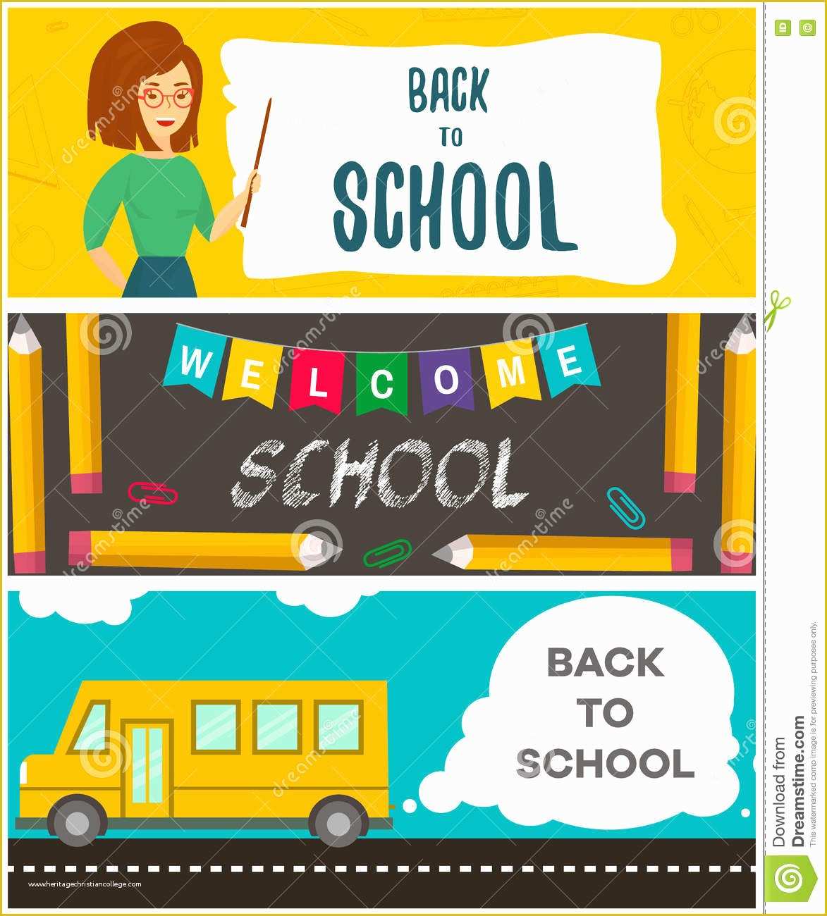 Free Back to School Flyer Template Of Flyer Cover Back to School Sale Promotion Template Vector