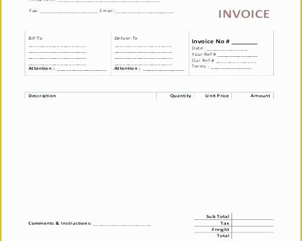 Free Bakery Invoice Template Word Of Invoice Tracker Template for Excel format Templates Auto