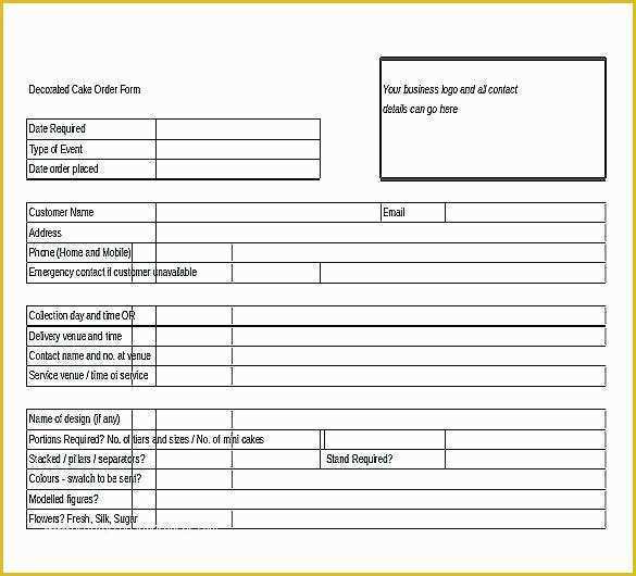 Free Bakery Invoice Template Word Of Printable T Shirt order form Template Fresh Templates Free