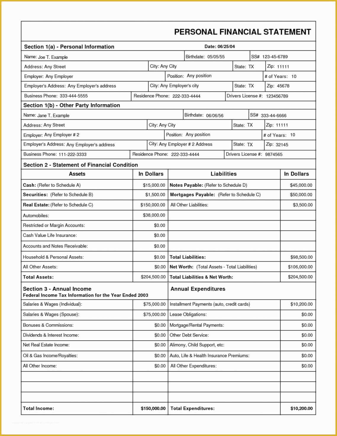 Free Balance Sheet Template for Small Business Of Balance Sheet Template for Small Business