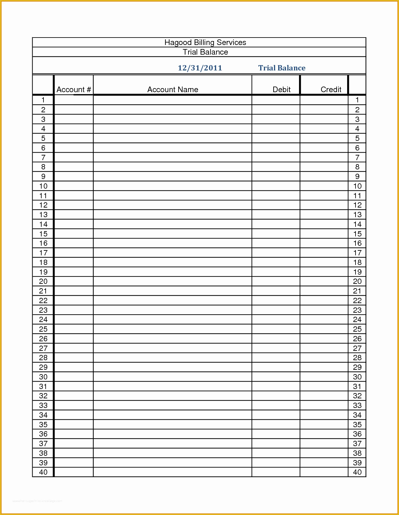 Free Balance Sheet Template Of Blank Balance Sheet