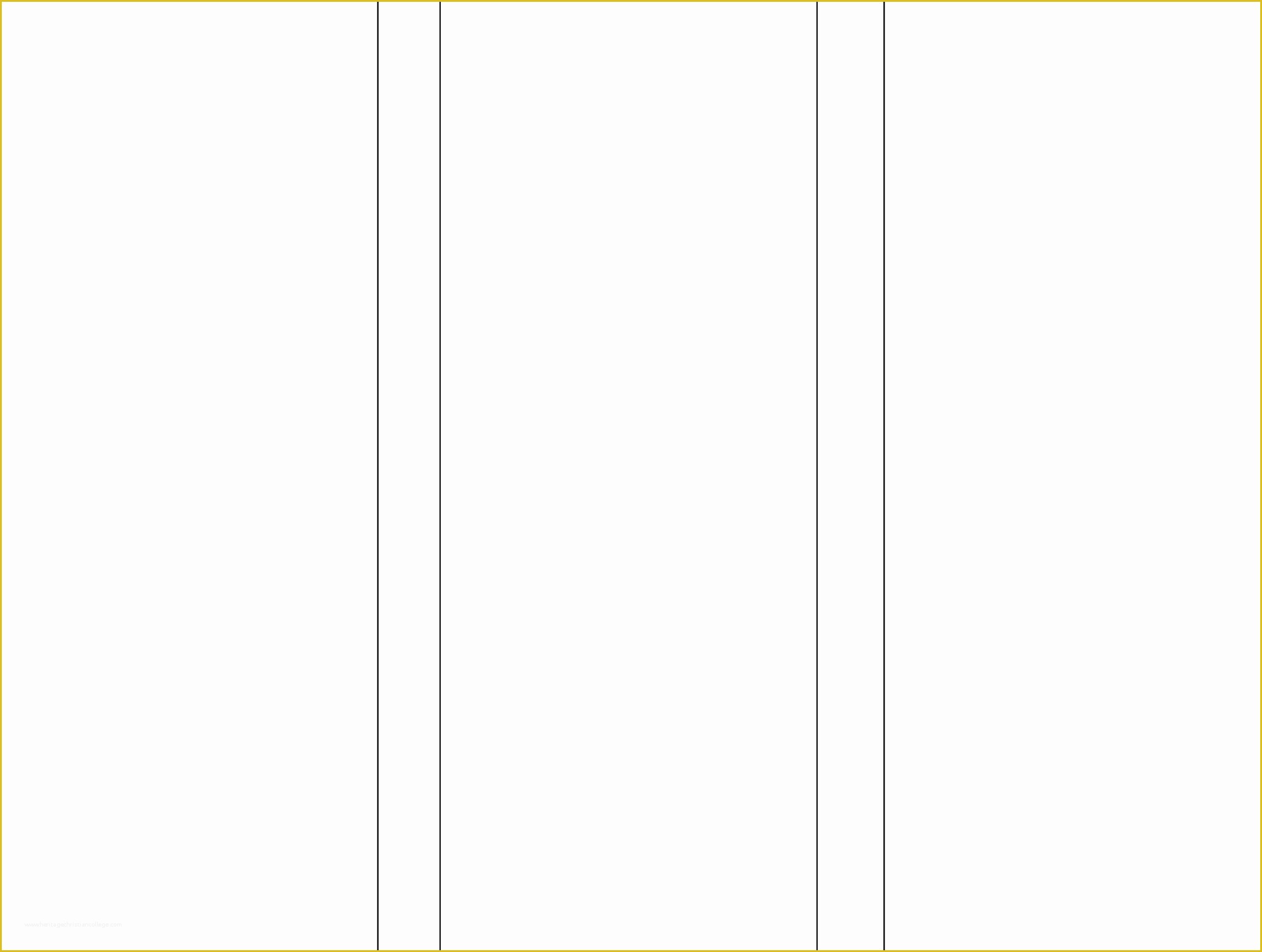 Free Bank Brochure Template Of Blank Brochure Mughals