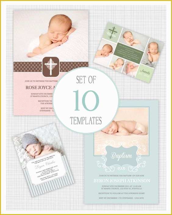 Free Baptism Invitation Templates Of Christening Invitation Template Psd Free Download