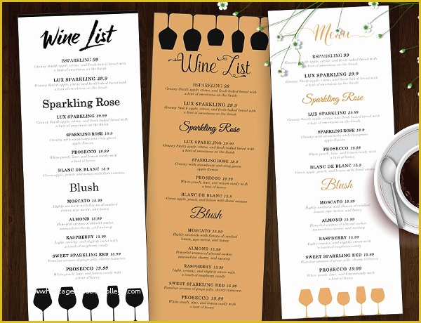 Free Bar Menu Templates for Word Of 54 Bar Menu Templates Free Psd Word Pdf Design Ideas