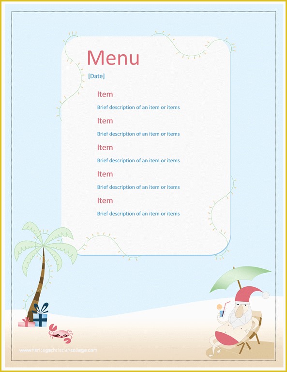 Free Bar Menu Templates for Word Of Menu Templates Archives Microsoft Word Templates