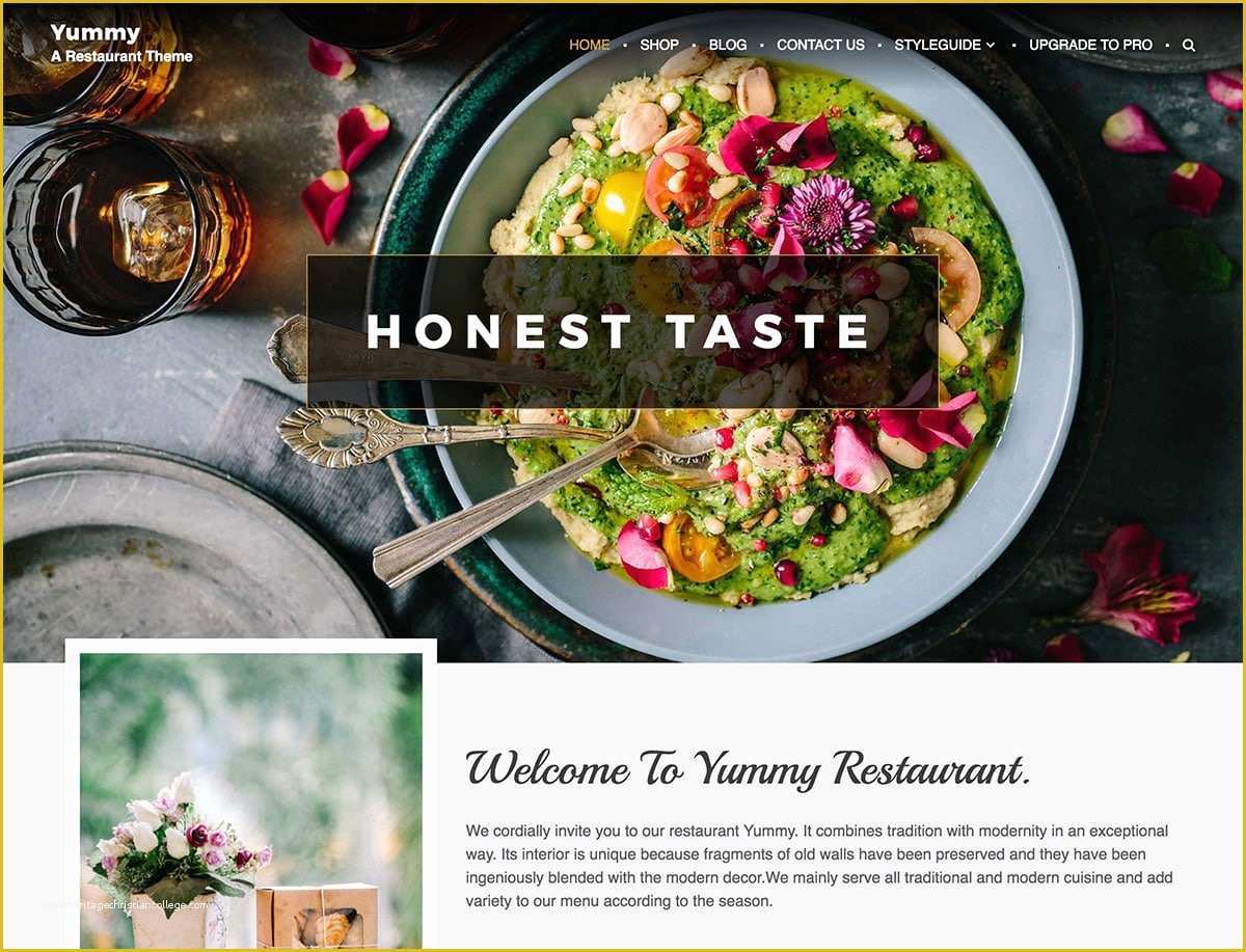 Free Bar Website Template Of 10 Best Free Restaurant Wordpress themes 2018 athemes