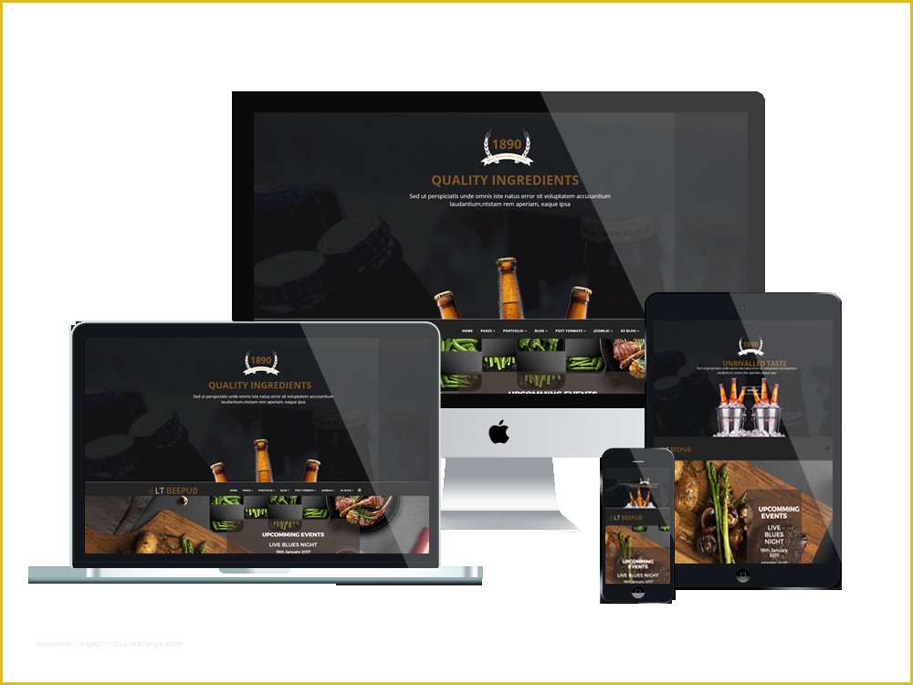 Free Bar Website Template Of top Best Free Restaurant Website Templates for Joomla 2018