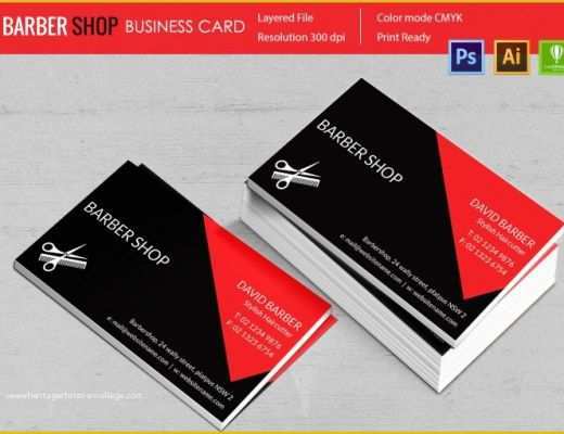 Free Barber Business Card Template Of 15 Barber Shop Templates Psd Eps Cdr Vector format