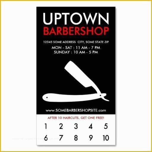 Free Barber Business Card Template Of 197 Best Images About Barber Business Cards On Pinterest