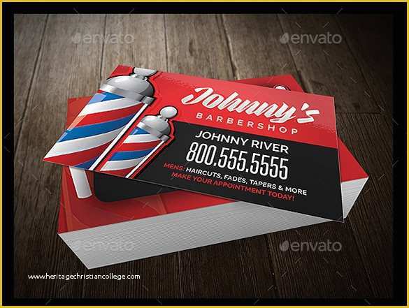 Free Barber Business Card Template Of 27 Barber Business Card Templates Pages Indesign Word