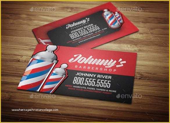 Free Barber Business Card Template Of 27 Barber Business Card Templates Pages Indesign Word
