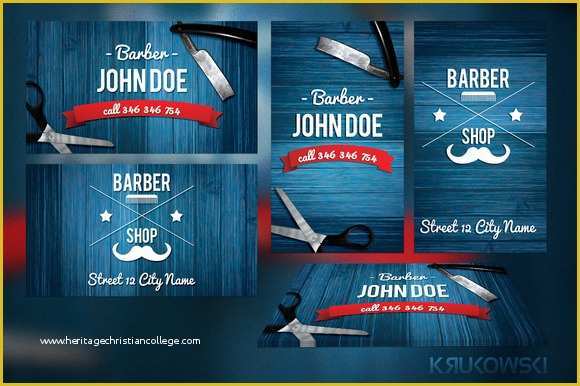 Free Barber Business Card Template Of Barber Business Cards Templates Free Psd Designtube