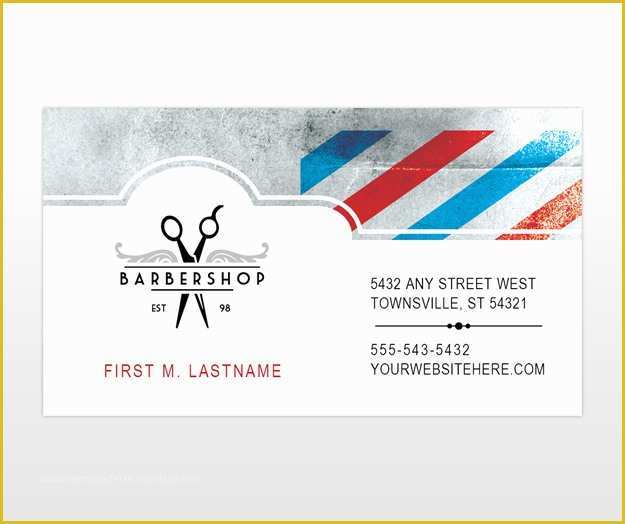 Free Barber Business Card Template Of Barbershop &amp; Hair Cuts Business Card Templates