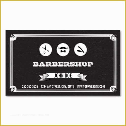 Free Barber Business Card Template Of Barbershop Business Card