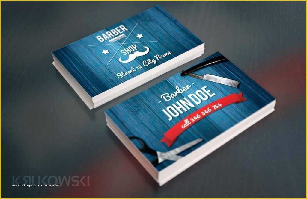 Free Barber Business Card Template Of Free Barbershop Business Card Templates Barber Business