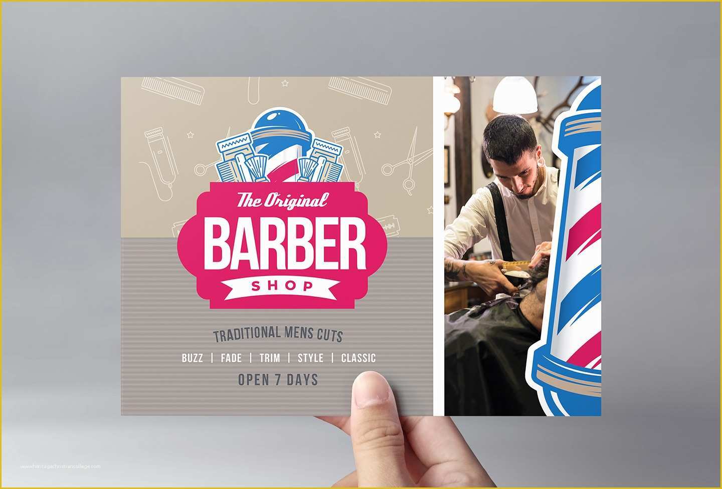 Free Barber Shop Template Psd Of Barber S Shop Flyer Template In Psd Ai & Vector Brandpacks