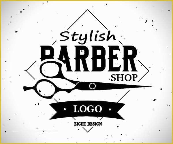 Free Barber Shop Template Psd Of Barber Shop Logo Psd Template – Thuetoolfo