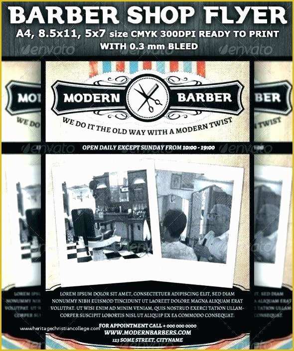 Free Barber Shop Website Template Of Barber Shop Template Free