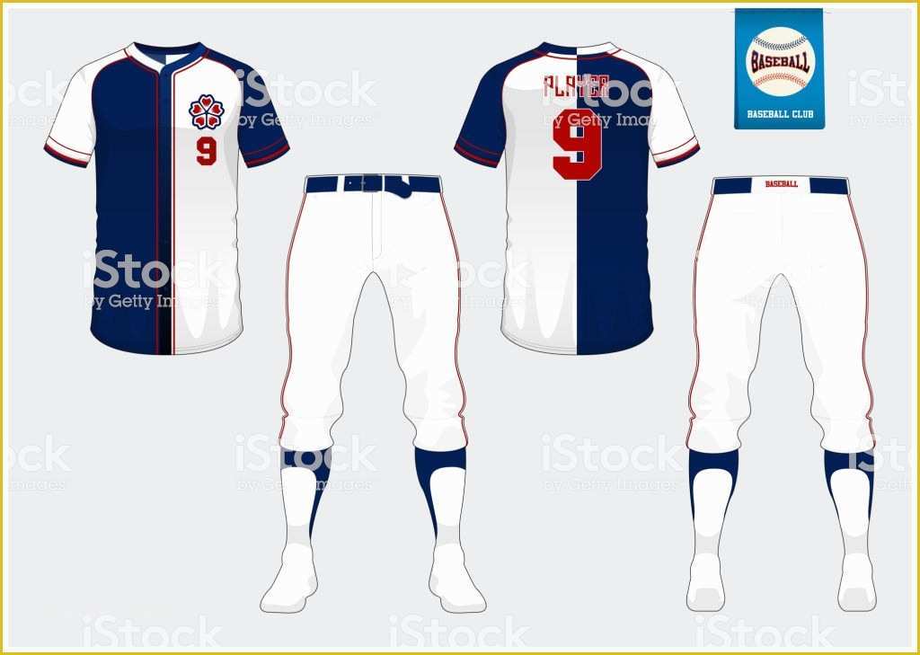 Free Baseball Jersey Template Of Baseball Jersey Sport Uniform Raglan Tshirt Sport Short