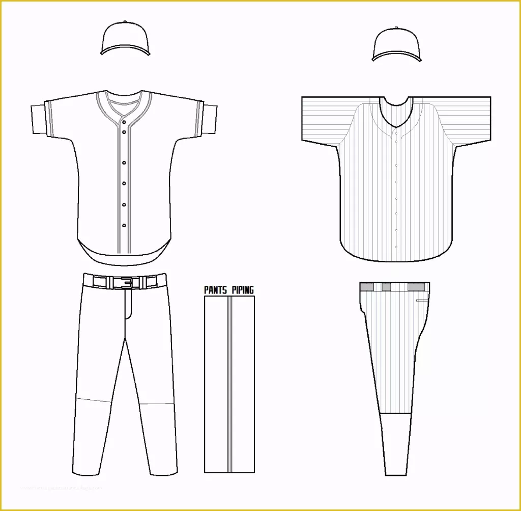 Free Baseball Jersey Template Of Fox S Mlb 2 0 Page 5 Concepts Chris Creamer S Sports