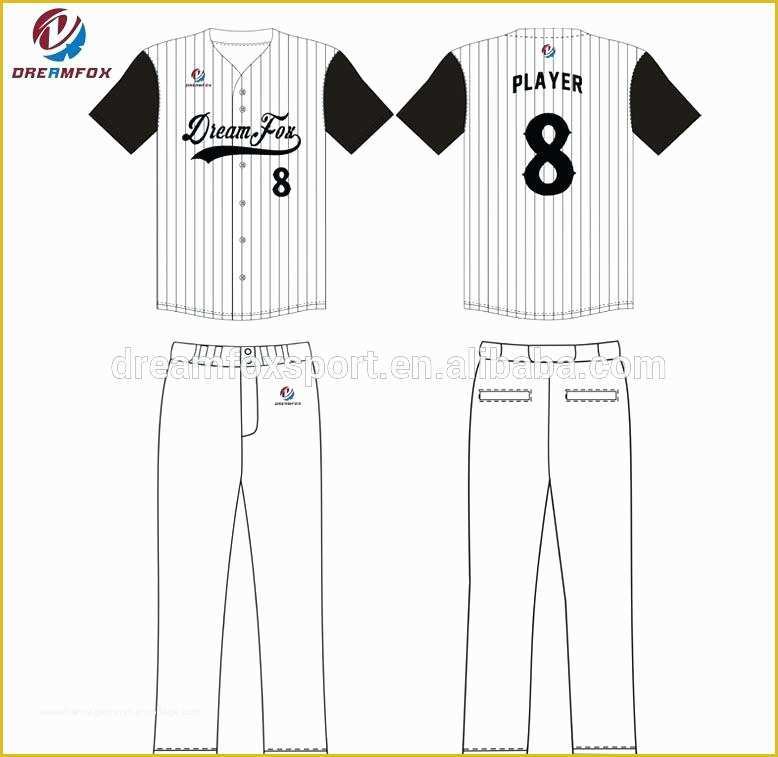 Free Baseball Jersey Template Of Free Baseball Uniform Template Psd