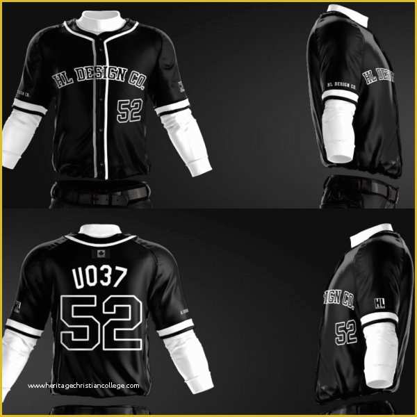 Free Baseball Jersey Template Of Grand Slam Baseball Uniform Template – Sports Templates