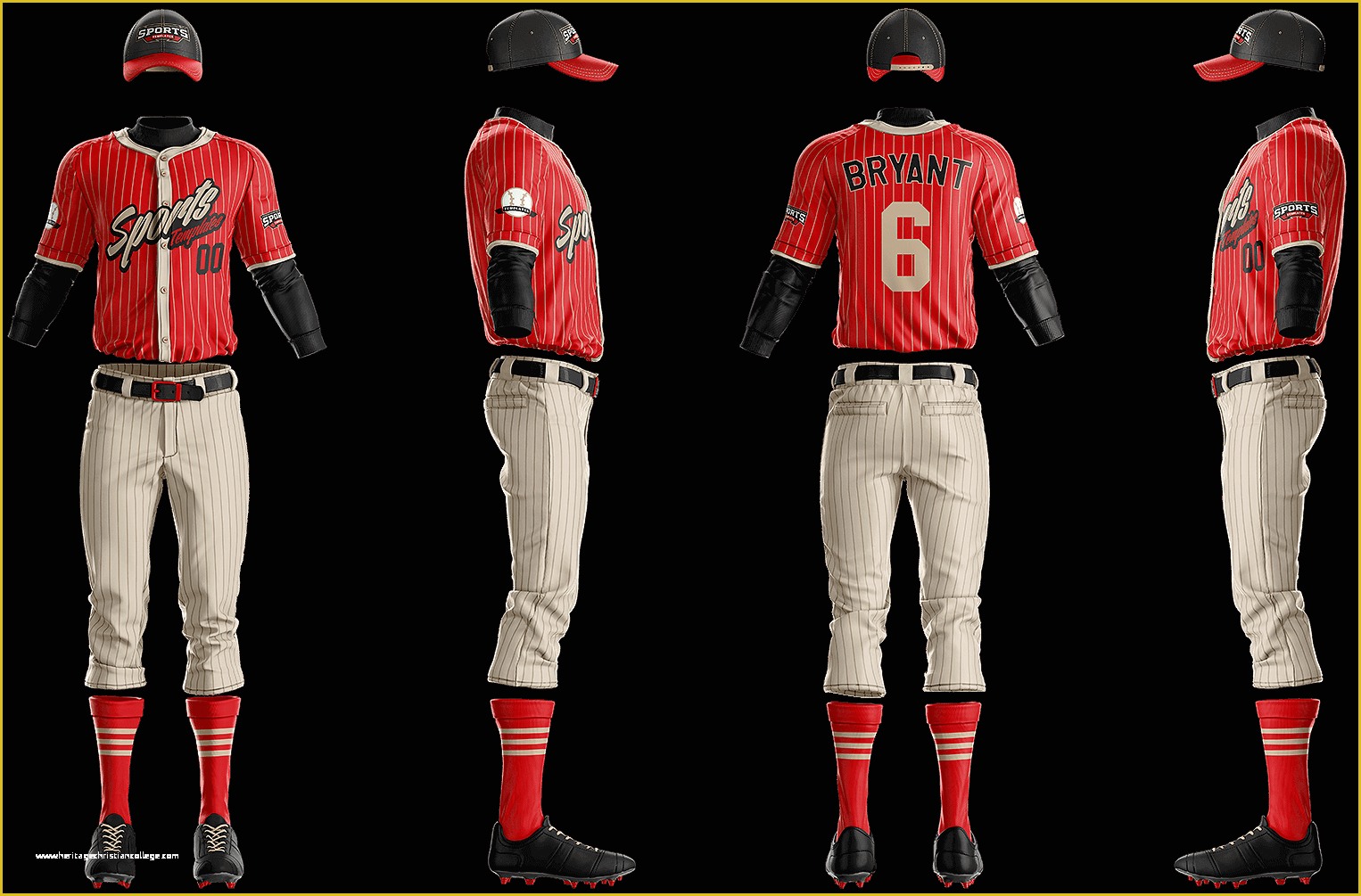 Free Baseball Jersey Template Of Grand Slam Baseball Uniform Template – Sports Templates