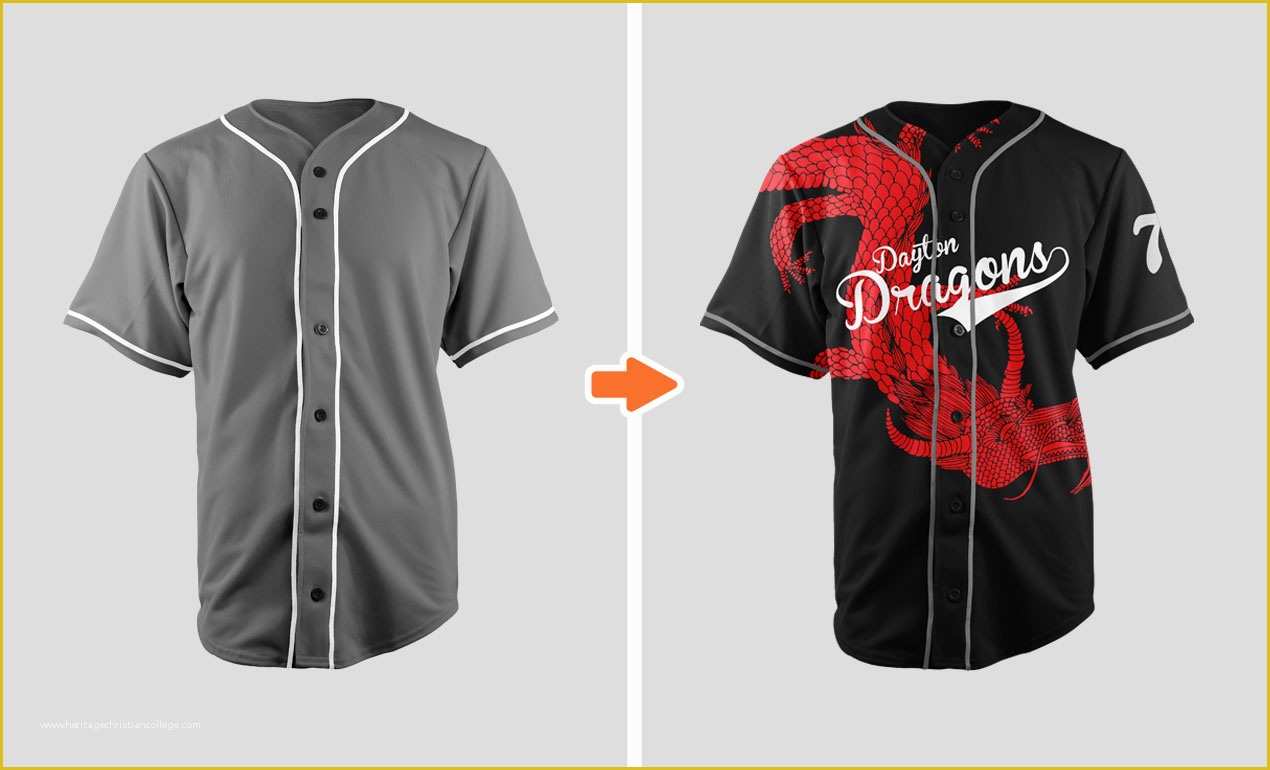 Free Baseball Jersey Template Of Sports Jersey Mockup Template Pack