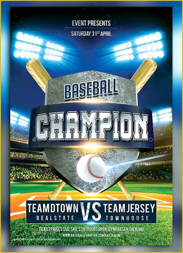 Free Baseball tournament Flyer Template Of 25 Baseball Flyers